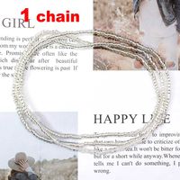 Ethnic Style Solid Color Beaded Women's Waist Chain 1 Piece sku image 8