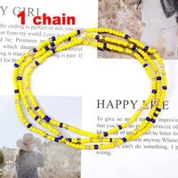 Ethnic Style Solid Color Beaded Women's Waist Chain 1 Piece main image 4