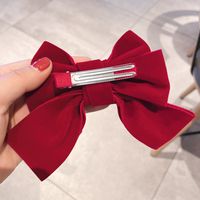 Fashion Bow Knot Cloth Hair Clip main image 3