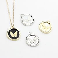 Zinc Alloy Round Butterfly main image 4