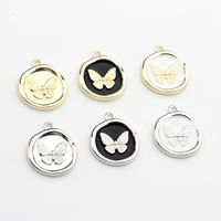 Zinc Alloy Round Butterfly main image 1
