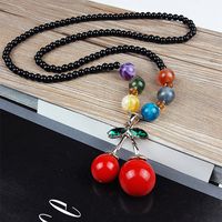 Ethnic Style Lips Fox Flower Gem Beaded Inlay Rhinestones Women's Sweater Chain 1 Piece sku image 39