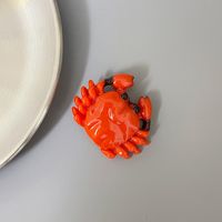 Cute Fruit Popcorn Cup Crab Plastic Hair Clip 1 Piece sku image 2