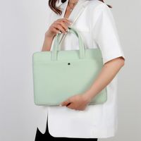 Women's Basic Solid Color Nylon Waterproof Briefcases main image 3
