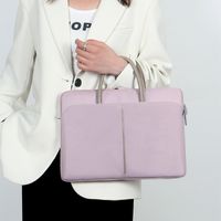 Women's Basic Solid Color Nylon Waterproof Briefcases main image 5