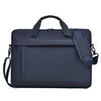 Men's Business Solid Color Oxford Cloth Waterproof Briefcases sku image 2