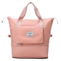 Women's Basic Solid Color Nylon Waterproof Travel Bags sku image 5
