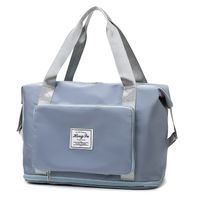 Women's Basic Solid Color Nylon Waterproof Travel Bags sku image 8