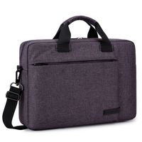 Unisex Business Solid Color Nylon Waterproof Briefcases main image 5