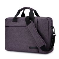Unisex Business Solid Color Nylon Waterproof Briefcases sku image 6
