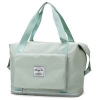 Women's Basic Solid Color Nylon Waterproof Travel Bags sku image 7