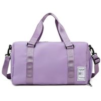 Women's Sports Solid Color Oxford Cloth Travel Bags sku image 2