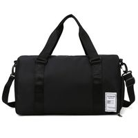 Women's Sports Solid Color Oxford Cloth Travel Bags sku image 4