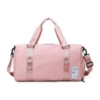 Women's Sports Solid Color Oxford Cloth Travel Bags sku image 1