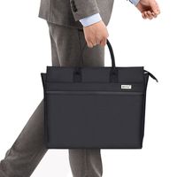 Men's Fashion Solid Color Oxford Cloth Briefcases main image 3