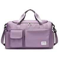 Women's Fashion Solid Color Oxford Cloth Waterproof Travel Bags sku image 1