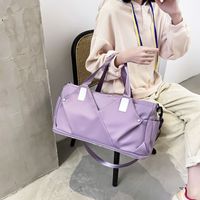 Women's Fashion Solid Color Oxford Cloth Travel Bags main image 6