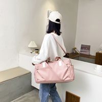 Women's Fashion Solid Color Oxford Cloth Travel Bags main image 2