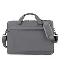 Men's Business Solid Color Oxford Cloth Waterproof Briefcases sku image 3