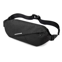 Men's Basic Solid Color Nylon Waist Bags main image 1