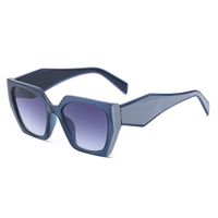 New Fashion Cat Eye Wide Glasses Female Wholesale Uv Protection Sunglasses sku image 3