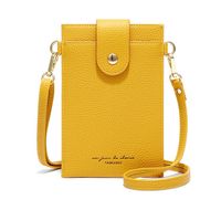 Women's All Seasons Pu Leather Solid Color Fashion Square Buckle Phone Wallet sku image 2