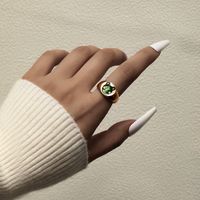 Cute Frog Alloy Plating Women's Rings 1 Piece main image 1