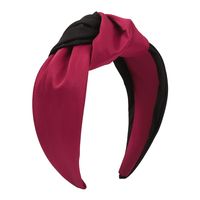 Simple Style Color Block Knot Cloth Hair Band main image 4