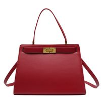 Women's Medium Pu Leather Solid Color Fashion Square Zipper Crossbody Bag main image 3