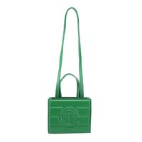 Women's Small Pu Leather Solid Color Fashion Square Zipper Tote Bag main image 5