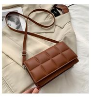 Women's Small Pu Leather Solid Color Fashion Square Magnetic Buckle Square Bag sku image 5