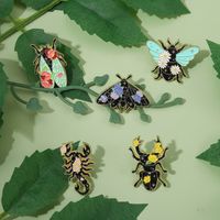 Streetwear Insect Alloy Plating Unisex Brooches main image 2