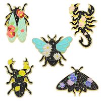 Streetwear Insect Alloy Plating Unisex Brooches main image 3