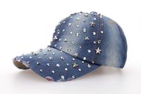 قبعة بيسبول بلون سادة ونجمة عصرية للنساء sku image 3
