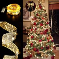 Christmas Fashion Star Ribbon Party String Lights 1 Piece main image 1