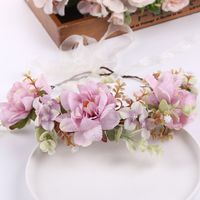 Pastoral Flower Cloth Handmade Wreath 1 Piece main image 3