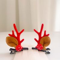 Fashion Antlers Alloy Resin Hair Clip 2 Pieces sku image 12