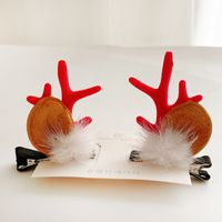 Fashion Antlers Alloy Resin Hair Clip 2 Pieces sku image 14
