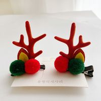 Fashion Antlers Alloy Resin Hair Clip 2 Pieces sku image 10
