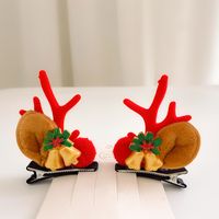 Fashion Antlers Alloy Resin Hair Clip 2 Pieces sku image 17