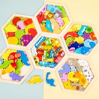 Bande Dessinée En Bois 3d Enfants Jouets Éducatifs De Puzzle Modèle main image 5