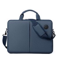 Men's Fashion Solid Color Nylon Waterproof Briefcases sku image 2
