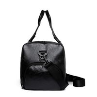 Unisex Sports Solid Color Pu Leather Waterproof Travel Bags main image 2