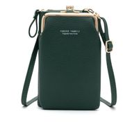 Women's Mini Pu Leather Solid Color Streetwear Square Zipper Crossbody Bag sku image 5