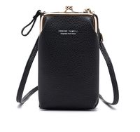 Women's Mini Pu Leather Solid Color Streetwear Square Zipper Crossbody Bag sku image 6