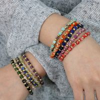 Vintage Style Geometric Stone Handmade Bracelets main image 2