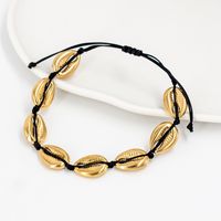 Fashion Shell Synthetic Resin Rope Handmade Unisex Bracelets Necklace 1 Piece sku image 1