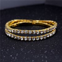 Simple Style Geometric Crystal Rhinestone Gem Bracelets sku image 12