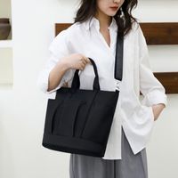 Women's Fashion Solid Color Oxford Cloth Shopping Bags main image 5