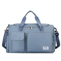 Unisex Fashion Solid Color Oxford Cloth Waterproof Duffel Bags sku image 2